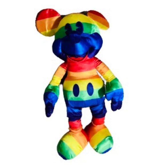 Disney Rainbow Collection 2020 Mickey Mouse Plush – Medium – 15 ½'' - Picture 3 of 5